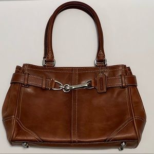 Coach Leather Bag, Hampton Caryall, E0793-F11199, Great Used Condition